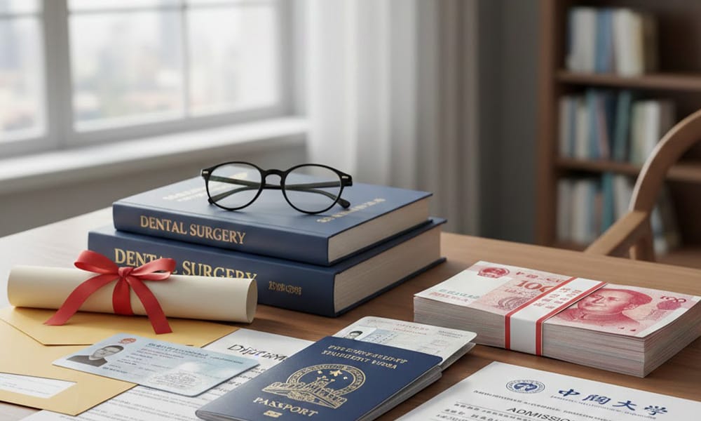 شرایط تحصیل در چین دندانپزشکی